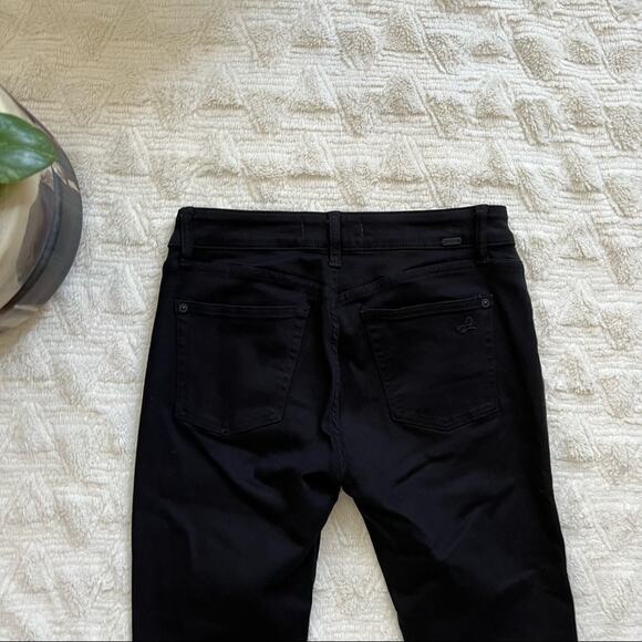 DL1961 Mara Straight Leg Jeans in Nightwatch Black - Picture 5 of 8